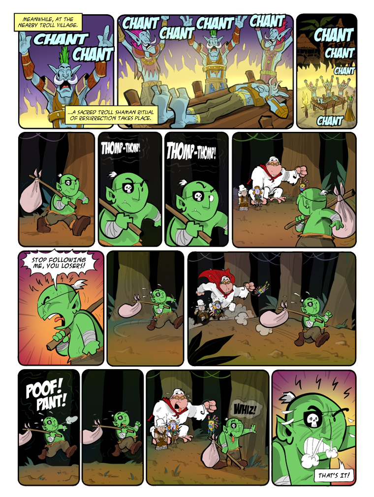 Teh Gladiators Webcomic: They're Back!