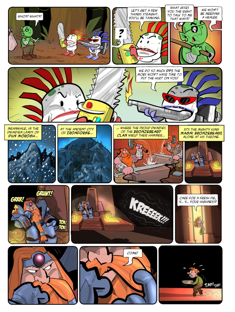 Teh Gladiators Webcomic: Murloc Bad-assery!