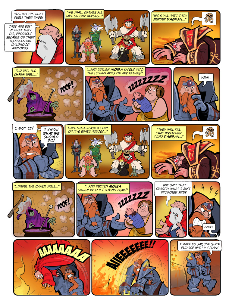 Teh Gladiators Webcomic: At Last, The Gathering
