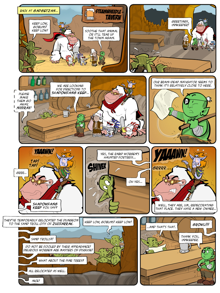 Teh Gladiators Webcomic: Keep Low Goblins 