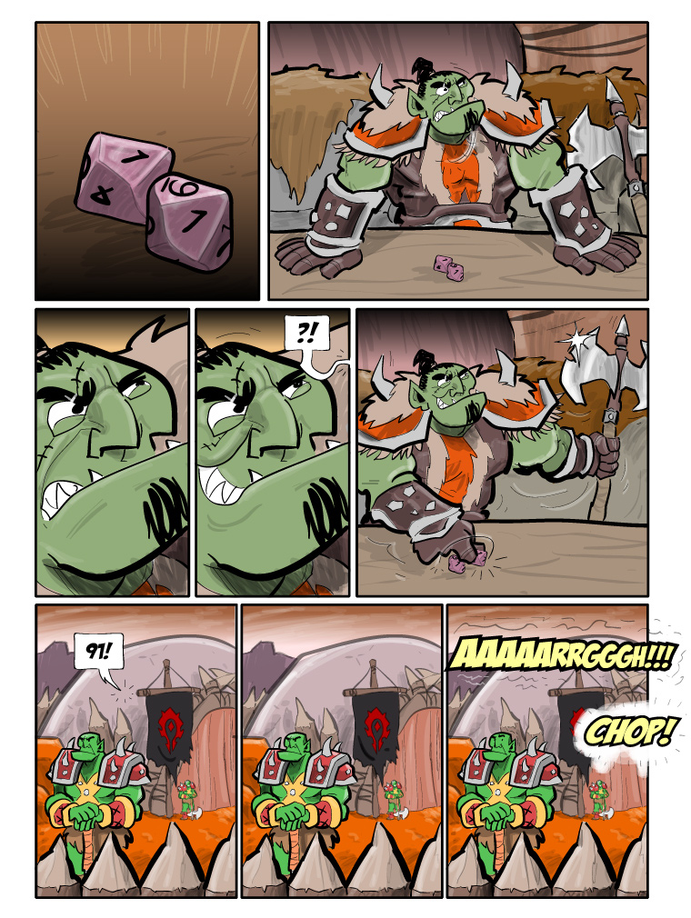 Teh Gladiators Webcomic: The Old Switch