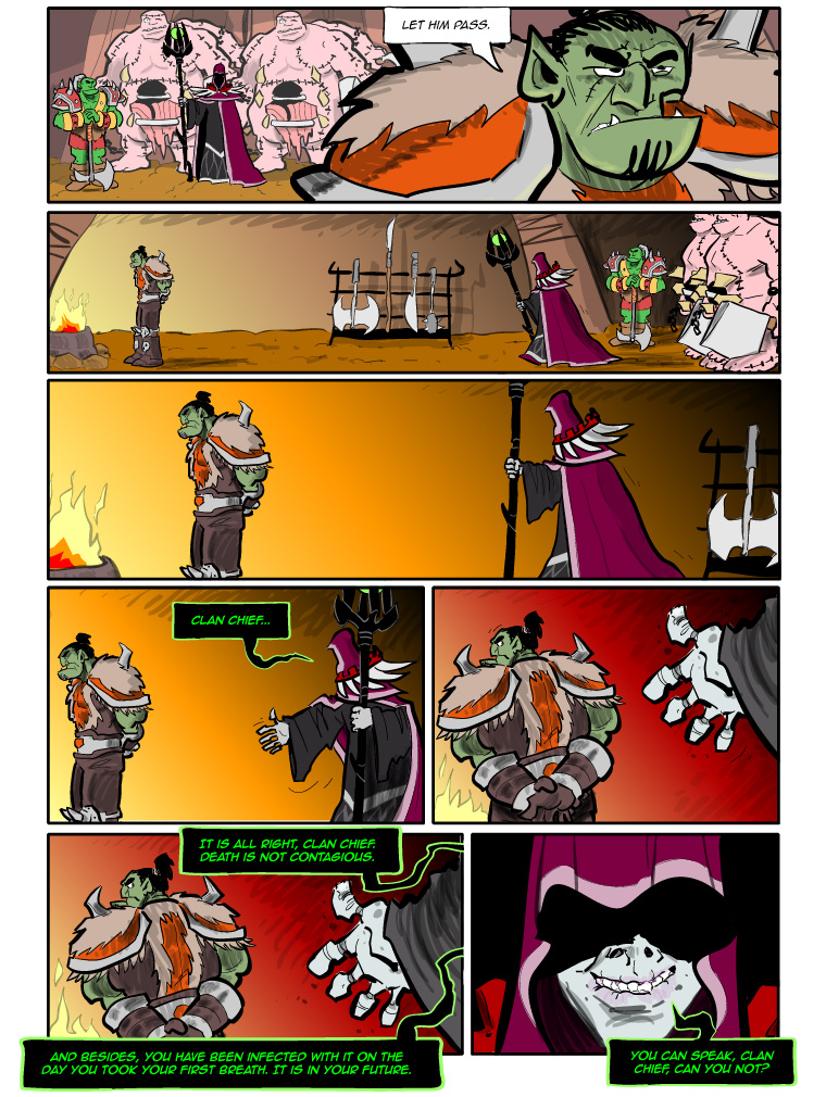 Teh Gladiators Webcomic: It's in Your Future