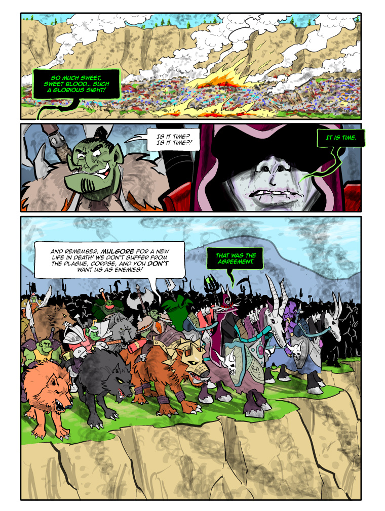 Teh Gladiators Webcomic: Immune to the Plague