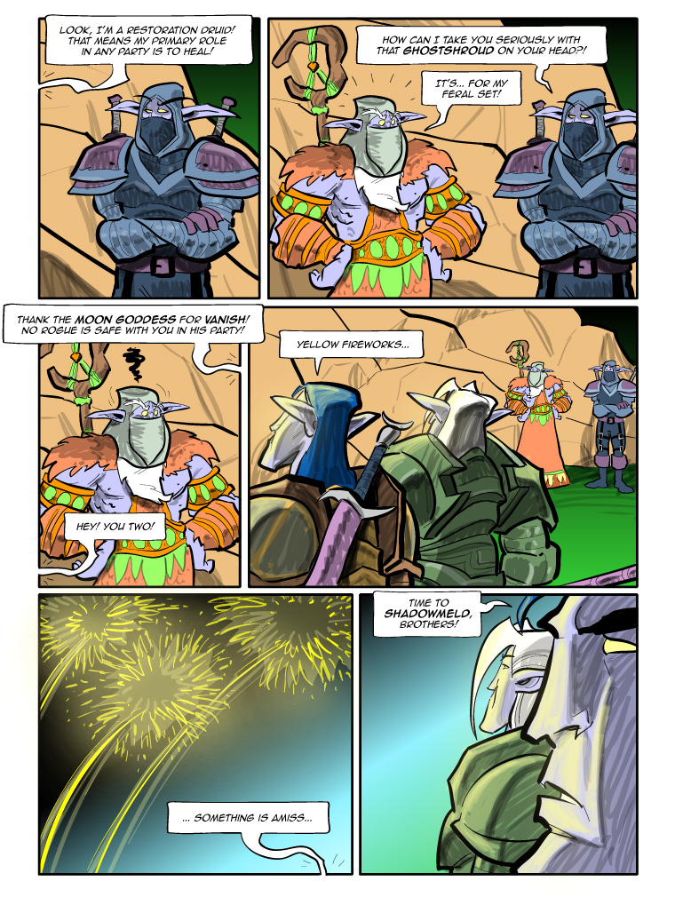 Teh Gladiators Webcomic: The Undead Claim This Victory!