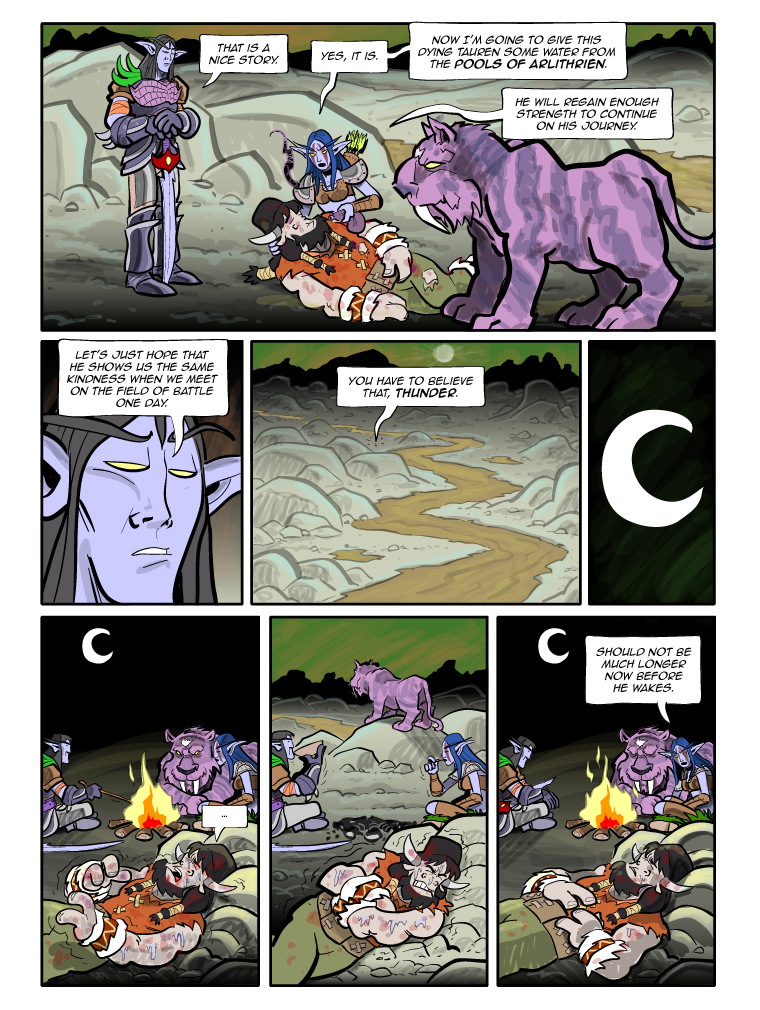 Teh Gladiators Webcomic: Sentimental Hunter