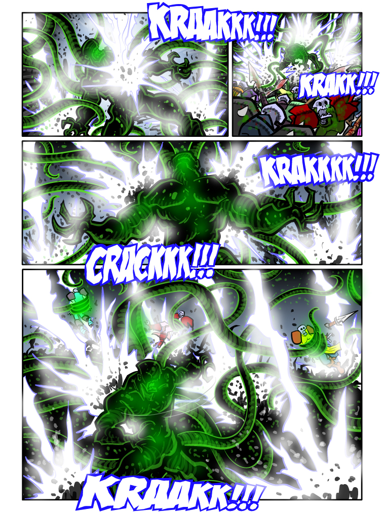 Teh Gladiators Webcomic: It Feeds!
